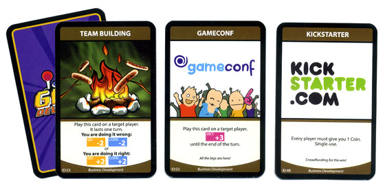 Game Developerz busdev cards