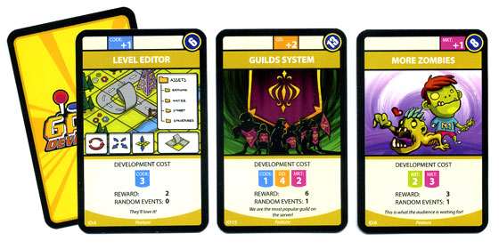 Game Developerz feature cards