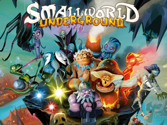 Small World Underground title and characters