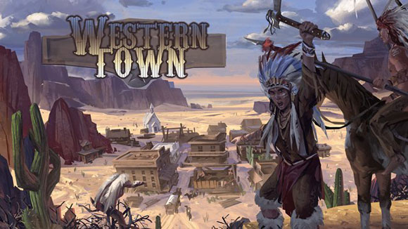 Western Town board game