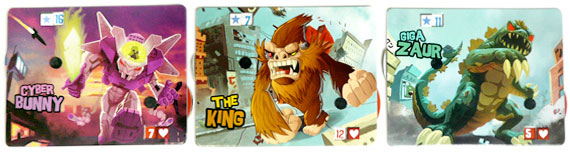 King of Tokyo character boards