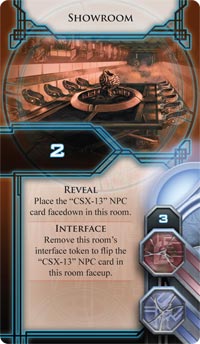 Infiltration room card