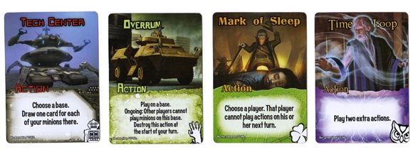 Smash Up action cards
