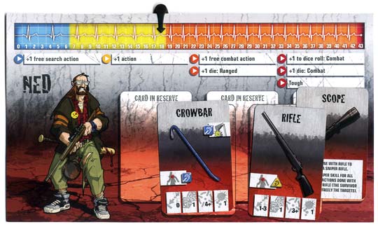 Zombicide character card