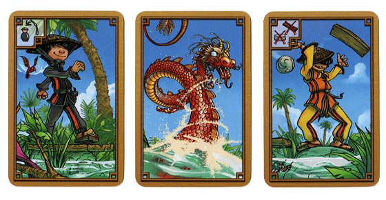 River Dragon action cards