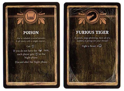 Robinson Crusoe mystery cards