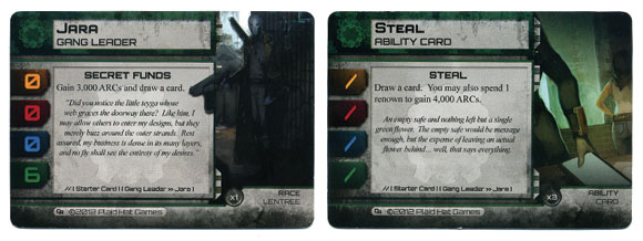 City of Remnants green gang cards