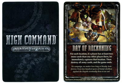 Warmachine: High Command Day of Reckoning