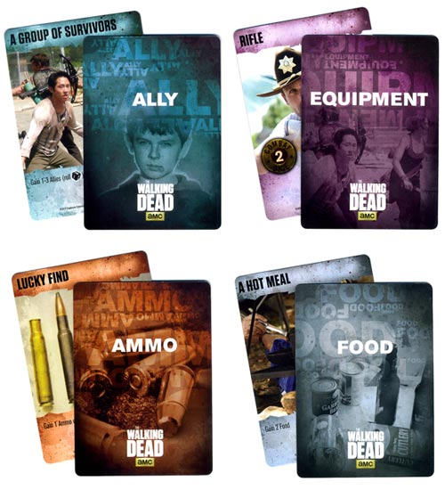 The Walking Dead: Best Defense resource cards