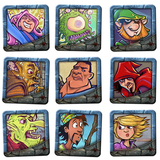 DungeonCraft avatars on BoardGaming.com