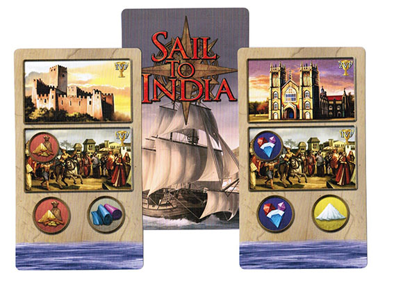 Sail to India Coastal Town Cards