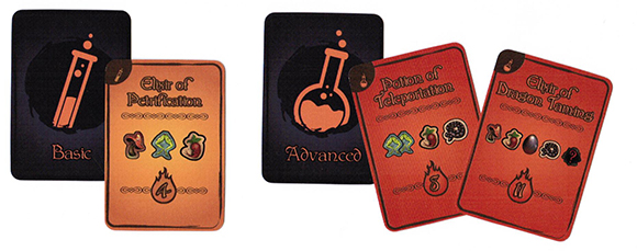 Cauldron Potion Cards
