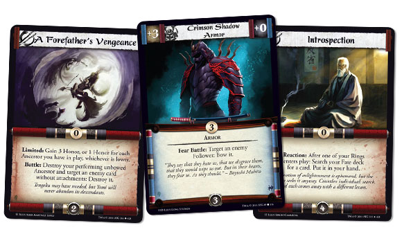 Legend of the Five Rings "PERSONALITY" Promos Cards AEG Years L5R 