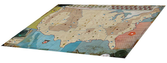 Fortress America game board