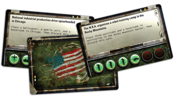 Fortress America partisan cards