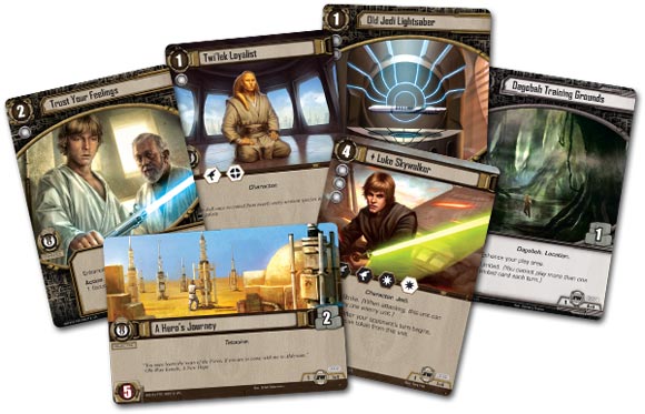 Star Wars: The Card Game cards