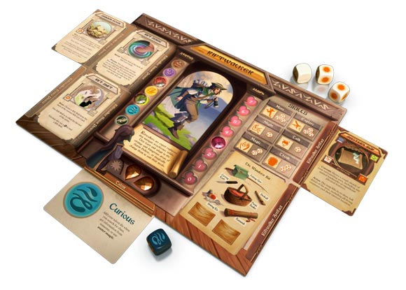 Storm Hollow: A Storyboard Game player layout