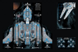 Gunship: First Strike blue board