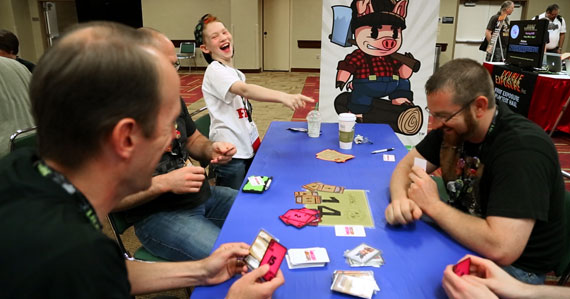 Hogger Logger at Gen Con 2014