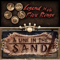 Legend of the Five Rings – A Line in the Sand - Board Game Box Shot