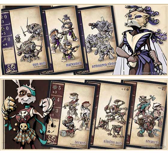 oddball Aeronauts card art