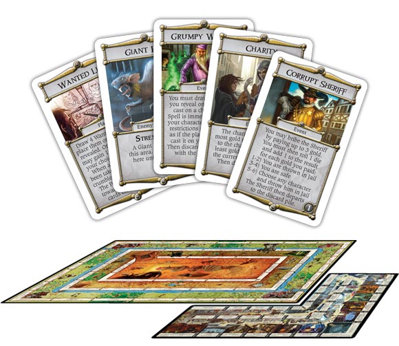 Talisman: The City expansion components