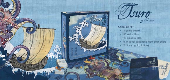 Tsuro of the Seas game contents