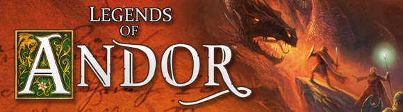 Legends of Andor board game title