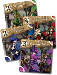 Masques cards