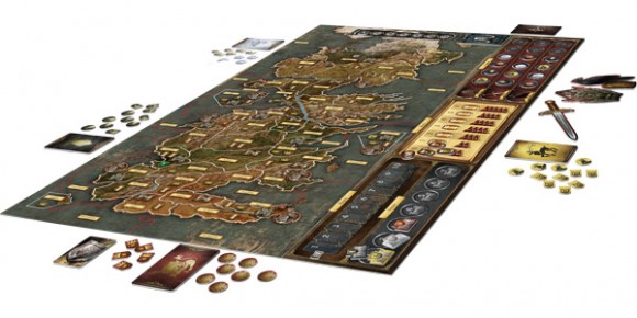 A Game of Thrones: The Board Game game in play