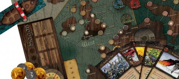 Board Game #NEW IDW Games FIRE & AXE: A Viking Saga 
