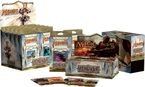 Magic: The Gathering - Zendikar boxes