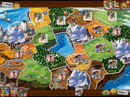 Small World iPad board screen