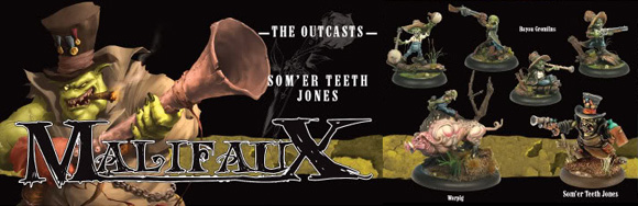 Malifaux: The Outcasts crew