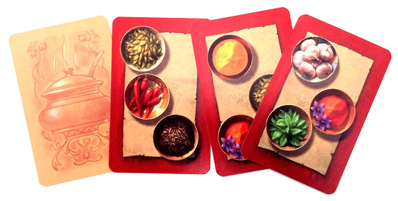 Safranito spice blend cards