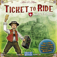 Ticket to Ride: Switzerland - Board Game Box Shot