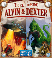 Ticket to Ride: Alvin & Dexter - Board Game Box Shot