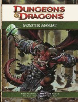 Dungeons & Dragons (4ed): Monster Manual - Board Game Box Shot