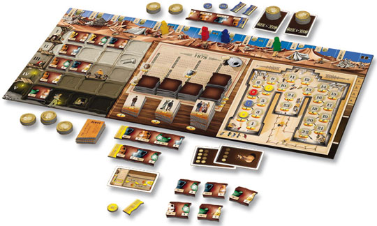 Pergamon game in play