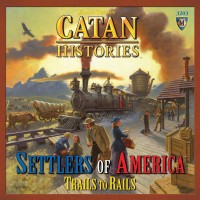 Settlers of America – Trails to Rails - Board Game Box Shot