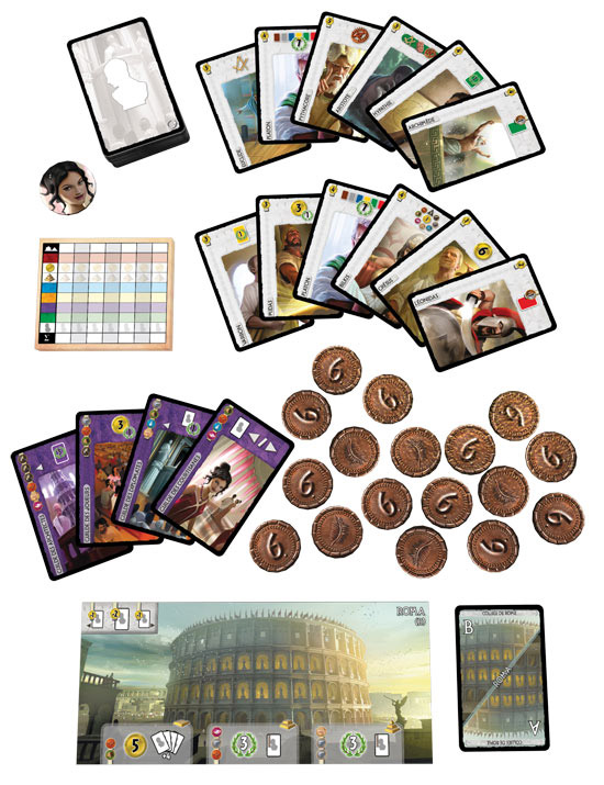 7 Wonders: Leaders contents