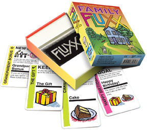 Family Fluxx box and contents
