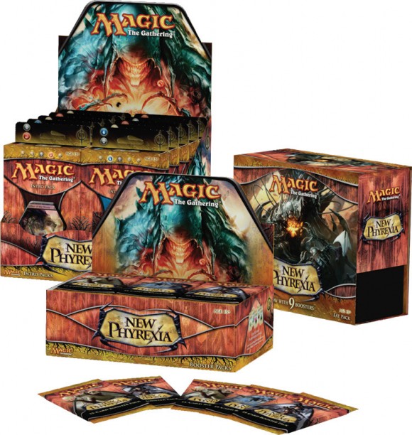 New Phyrexia boxes