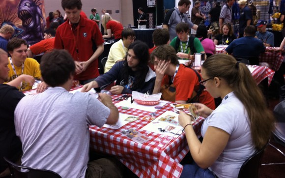 Food Fight demos at Gen Con 2011