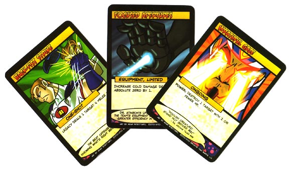 Sentinels of the Multiverse Hero Cards