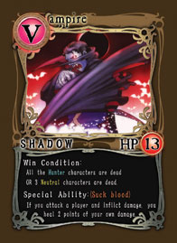 Shadow Hunters, Board Game