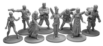 Adventurers miniatures