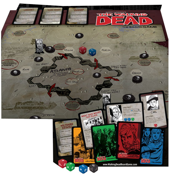 The Walking Dead: The Board Game contents