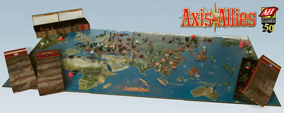 Axis and Allies 50th Anniversary Edition contents