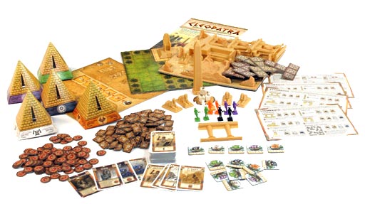 Cleopatra game components